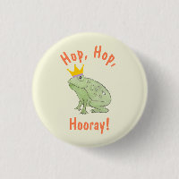 Niedlich Frosch Hop Hop Hooray Party Funny Amphibi