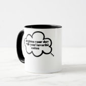 niedlich Frosch Kaffee Tasse (Vorderseite Links)