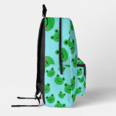 Niedlich Frosch Kids School Bedruckter Rucksack (Links)