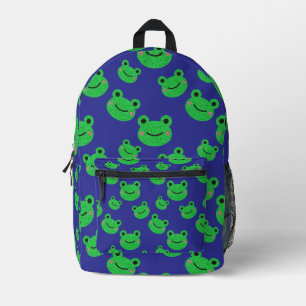 Niedlich Frosch Kids School Bedruckter Rucksack