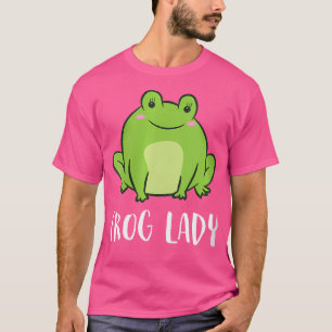 Niedlich Frosch Lady Liebe Frösche nur ein Mädchen T-Shirt