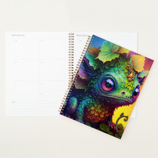 Niedlich Frosch Monster Fantasy Art Planner Planer (Anzeige)