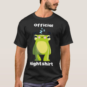 Niedlich Frosch Sleepshirt Nachtwear Nightshirt Sl T-Shirt