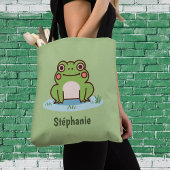 Niedlich Froschgrün Tasche