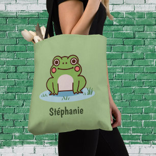 Niedlich Froschgrün Tasche