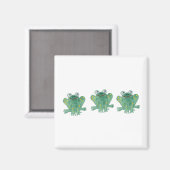 Niedlich Froschmagnet Magnet (Vorderseite/Rückseite)