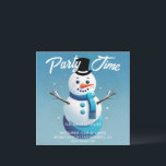 Niedlich Frosty The Snowman Einladung<br><div class="desc">In dieser Weihnachtszeit,  die Freude und die Magie der Weihnachtszeit mit dieser bezaubernden Weihnachtsfeiertagskarte. Egal,  ob Sie Familie,  Freunden oder Party-Gast herzlich willkommen heißen,  diese Karte bringt Ihnen ein Lächeln und erweckt den Geist der Saison.</div>