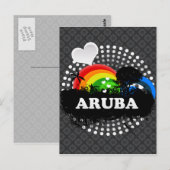 Niedlich Frucht Aruba Postkarte (Vorne/Hinten)