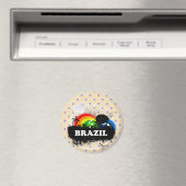 Niedlich Frucht Brasilien Magnet (In Situ (Geschirrspüler))