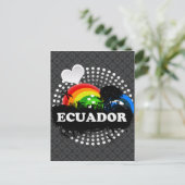Niedlich Frucht Ecuador Postkarte (Stehend Vorderseite)