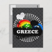 Niedlich Frucht Griechenland Postkarte (Vorne/Hinten)