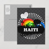 Niedlich Frucht Haiti Postkarte (Vorne/Hinten)