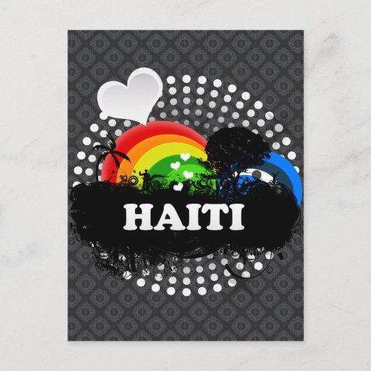 Niedlich Frucht Haiti Postkarte (Vorderseite)