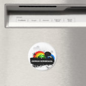 Niedlich Frucht Kongo Kinshasa Magnet (In Situ (Geschirrspüler))
