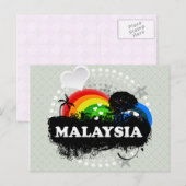 Niedlich Frucht Malaysia Postkarte (Vorne/Hinten)
