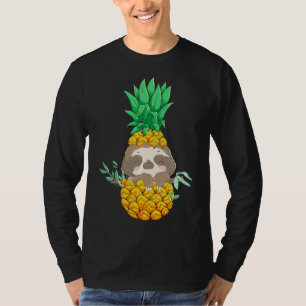 Niedlich Fruchtananas-Fan T-Shirt