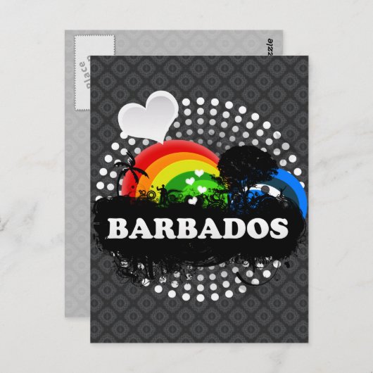 Niedlich Fruchtbaros Postkarte (Vorne/Hinten)