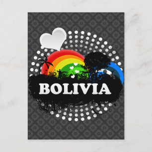 Niedlich Fruchtbolivien Postkarte