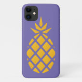 Niedlich Fruchtig Orange und Lila Ananas Case-Mate iPhone Hülle (Rückseite)