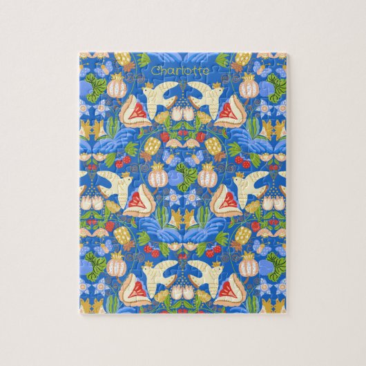 Niedlich fruchtig und blumig puzzle (Vertikal)