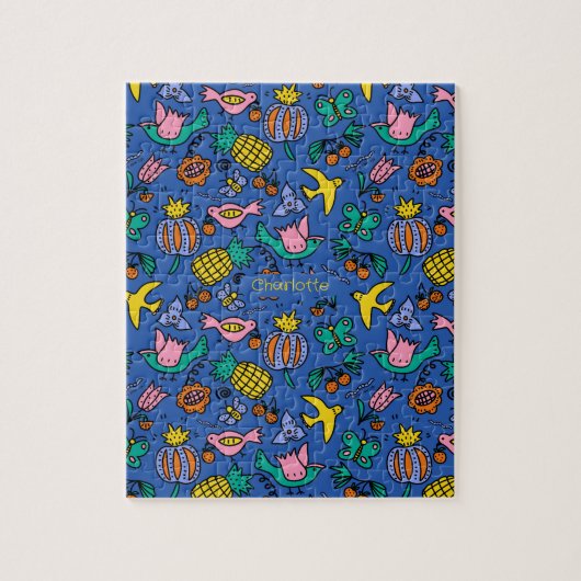 Niedlich-fruchtiger Sommer mit individueller Note Puzzle (Vertikal)