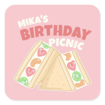 Niedlich Fruchtsandwich Picnic Party