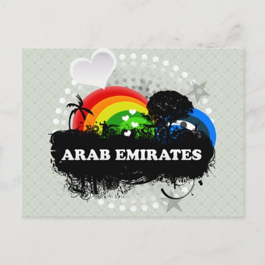 Niedlich Fruit Arab Emirates Postkarte (Vorderseite)