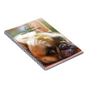 Niedlich Fügen Sie Ihre Fotos Name Französischer B Notizblock (Rechte Seite)