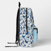 Niedlich Fun Butterfly Monogramm Bedruckter Rucksack (Links)