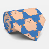 Niedlich Fun Cartoon Krawatte (Gerollt)