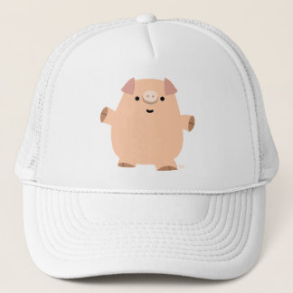 Niedlich Fun Cartoon Pig Hat Truckerkappe
