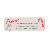 Niedlich Fun Doodles Weihnachtsfeiertag Rücksendea (Vorne)