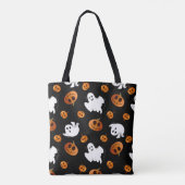 Niedlich Fun Halloween Ghost Pumpkin-Muster Tasche (Rückseite)