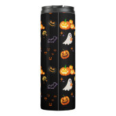 Niedlich Fun Pumpkin Ghost Hexe Halloween-Party Thermosbecher (Rückseite)