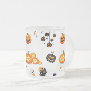 Niedlich Fun Pumpkin Hexenkessel Halloween-Party Mattglastasse