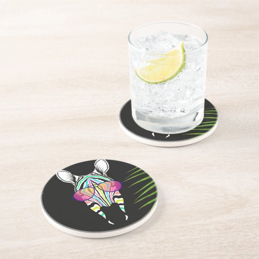 NIEDLICH FUNKY ZEBRA GETRÄNKEUNTERSETZER (Seite)