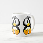Niedlich Funny Baby Penguin Kaffeetasse (VorderseiteRechts)