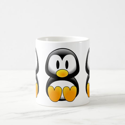 Niedlich Funny Baby Penguin Kaffeetasse (Mittel)