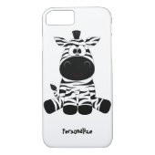 Niedlich & Funny Baby Zebra Cartoon Personalisiere Case-Mate iPhone Hülle (Rückseite)