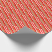 Niedlich Funny Bacon Geschenkpapier (Ecke)