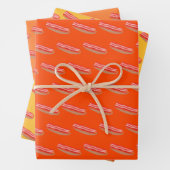 Niedlich Funny Bacon Geschenkpapier Set (Beispiel)