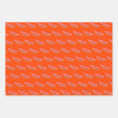 Niedlich Funny Bacon Geschenkpapier Set (Vorderseite)