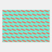 Niedlich Funny Bacon Geschenkpapier Set (Vorderseite 2)