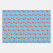 Niedlich Funny Bacon Geschenkpapier Set (Vorderseite)