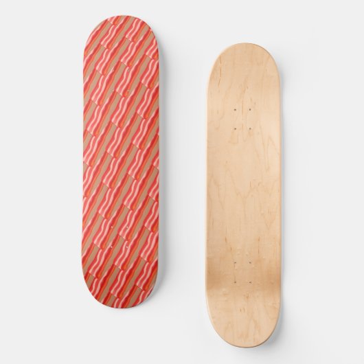 Niedlich Funny Bacon Skateboard (Vorderseite)