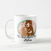 Niedlich Funny Best Mama Bear Kaffeetasse (Links)