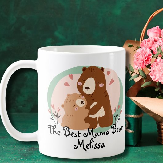 Niedlich Funny Best Mama Bear Kaffeetasse