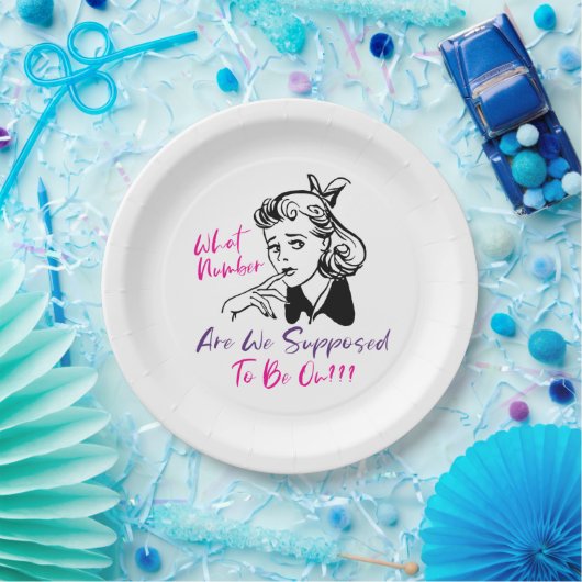 Niedlich Funny Bunco Party Pappteller (Party)