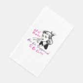 Niedlich Funny Bunco Party Serviette (Ecke)