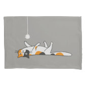 Niedlich Funny Calico Cat | Hauskatze Lover Kissenbezug (Vorderseite)
